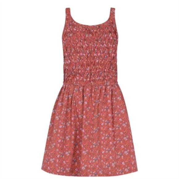 NWT Free People Petunia Micro Floral Fit & Flare Mini Dress - Picture 12 of 12